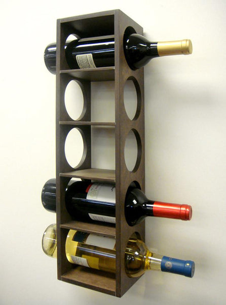Solid Sheesham Wood Charlie Wine Rack