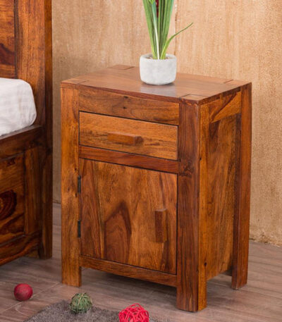 Solid Wood Depot Bedside Table