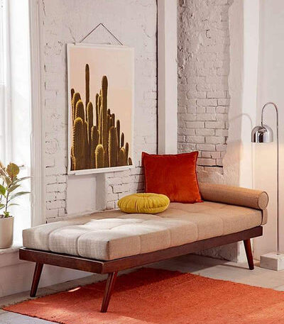 Solid Wood EVA Deewan Sofa Bed