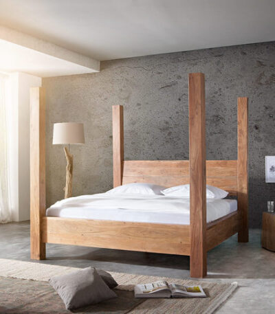 Solid Wood Hogan Poster Bed