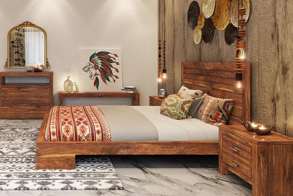 Solid Wood Imperia Bed