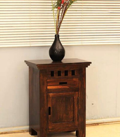 Solid Wood Kuber Bedside Table