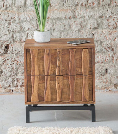 Solid Wood MADWAY Bedside Table