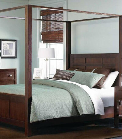 Solid Wood Poster Bed Romeo