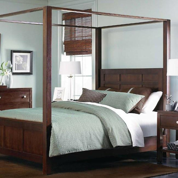 Solid Wood Poster Bed Romeo