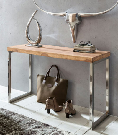 Solid Wood Shine Sheesham Console Table