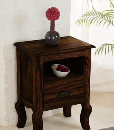 Solid Wood Tania Bedside Table