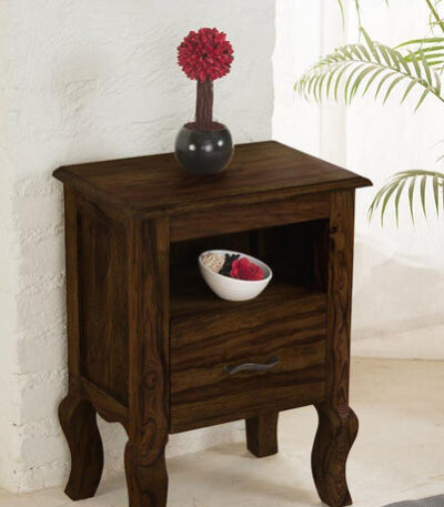 Solid Wood Tania Bedside Table