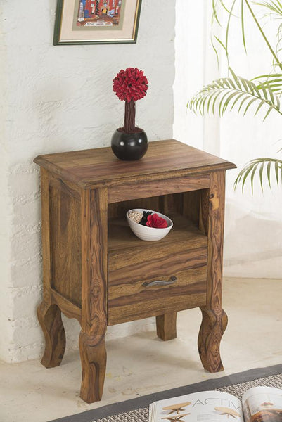 Solid Wood Tania Bedside Table Solid Wood Tania Bedside Table