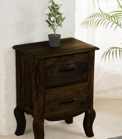 Solid Wood Tania Grand Bedside Table