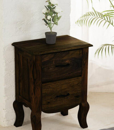Solid Wood Tania Grand Bedside Table