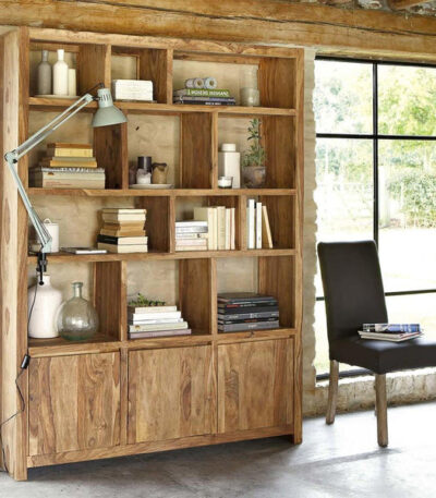 Solid Wood Voted Bookcase Grand