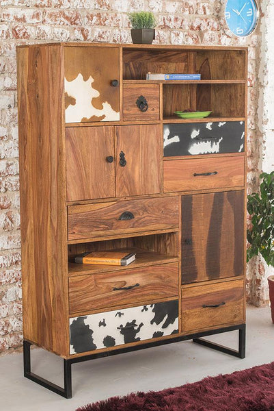 Solid Wood Wildress Highboard