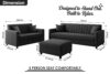 3 seter sofa set - Image 2