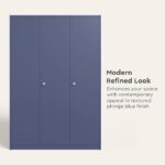 Interio by Godrej Etna 3-Door Steel Almirah - Image 3