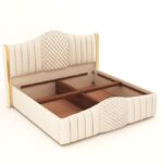 Crafts Modern Upholstered King Size Bed - Image 6