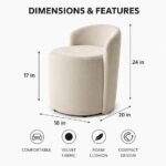 Jaico Wood Seating mudda Puffy Stool - Image 2