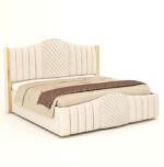 Crafts Modern Upholstered King Size Bed - Image 7