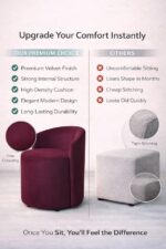 Jaico Wood Seating mudda Puffy Stool - Image 2