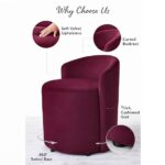 Jaico Wood Seating mudda Puffy Stool - Image 3