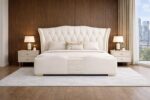 Upholstered King Size Bed with Box Storage - Image 4