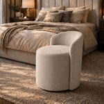 Jaico Wood Seating mudda Puffy Stool - Image 6