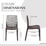 Goyal steel & furniture Plastic Web Chair - Image 3